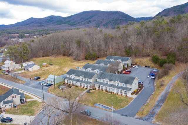 2754 Maple Ave, Buena Vista, VA 24416 - aerial view with a view of trees and a mountain view