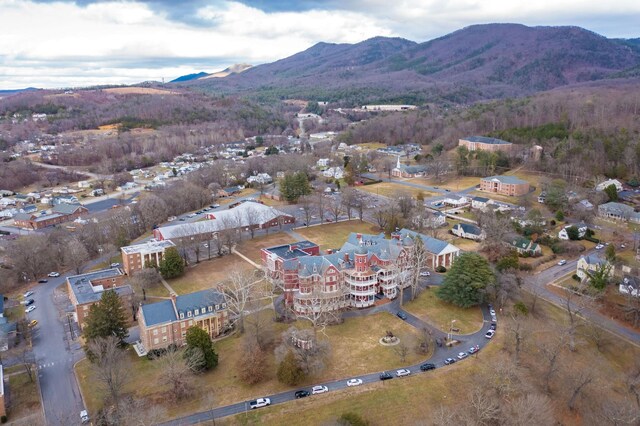 2754 Maple Ave, Buena Vista, VA 24416 - bird's eye view with a mountain view