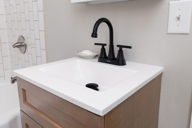 757 Entry School Rd, Waynesboro, VA 22980 - full bath with vanity and shower / tub combination