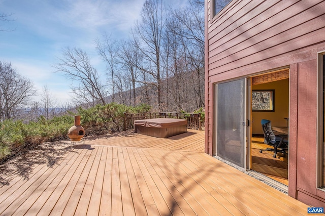 6696 Highlander Way, Crozet, VA 22932 - view of wooden terrace