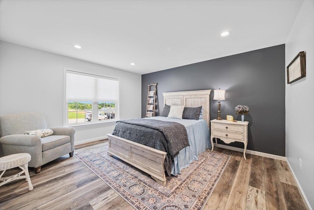 7 Oak View Dr, Staunton, VA 24401 - bedroom with wood finished floors and recessed lighting