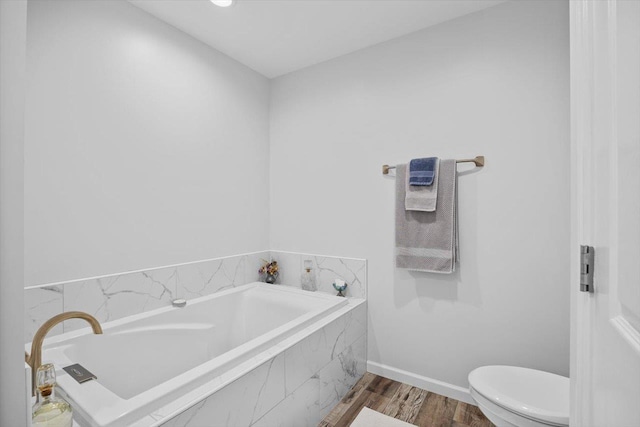 7 Oak View Dr, Staunton, VA 24401 - full bathroom featuring a bath and wood finished floors