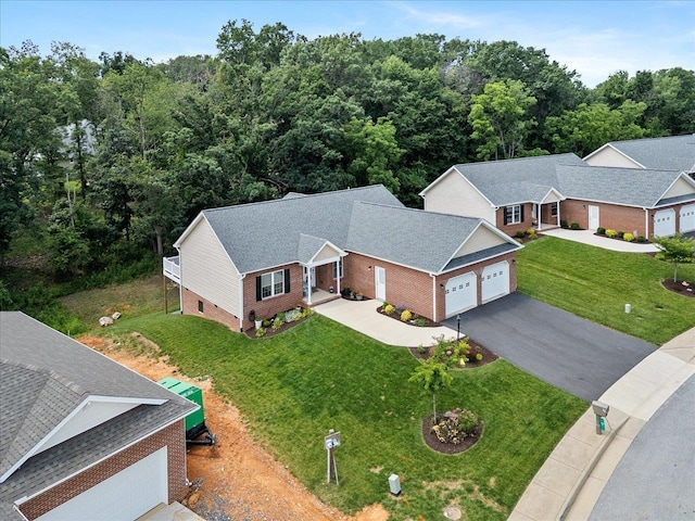 7 Oak View Dr, Staunton, VA 24401 - view from above of property