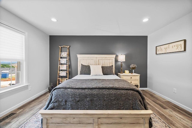 7 Oak View Dr, Staunton, VA 24401 - bedroom with wood finished floors and recessed lighting