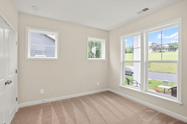 2892 Rutlege Rd Unit 177, Rockingham, VA 22801 - unfurnished room featuring light carpet and a smoke detector