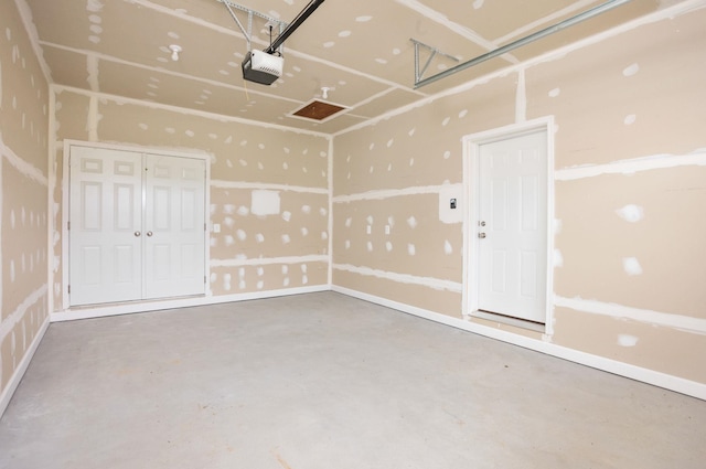 2892 Rutlege Rd Unit 177, Rockingham, VA 22801 - garage with a garage door opener