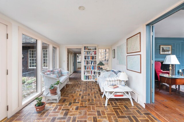 145 Fort Defiance Rd, Fort Defiance, VA 24437 - sunroom / solarium with healthy amount of natural light and a baseboard radiator