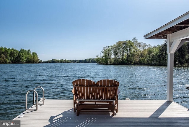 326 Anna Highview, Bumpass, VA 23024 - dock featuring a water view