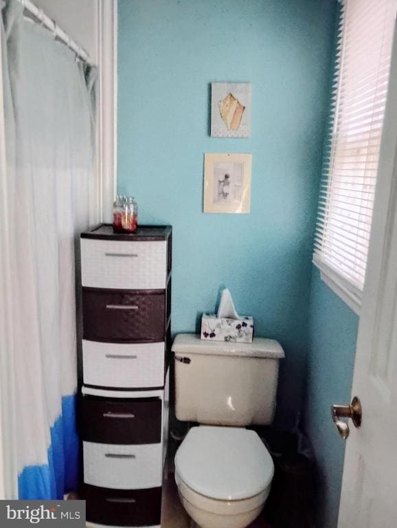 bathroom with toilet