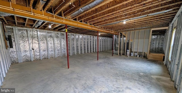 176 Tussing Ln, Rochelle, VA 22738 - view of unfinished below grade area