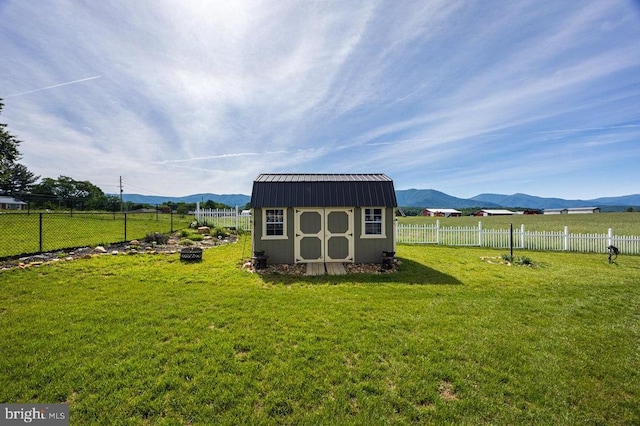 53 Arthur Ln, Luray, VA 22835 - view of shed with a mountain view