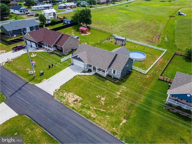 53 Arthur Ln, Luray, VA 22835 - aerial perspective of suburban area