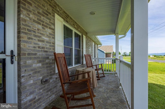 53 Arthur Ln, Luray, VA 22835 - view of covered porch