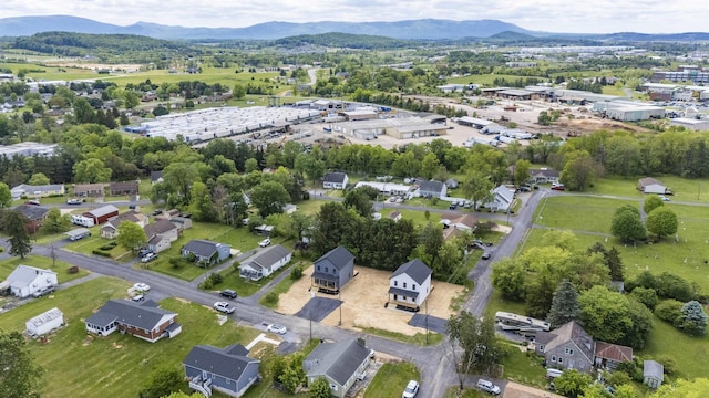 9 Walnut St, Fishersville, VA 22939 - aerial overview of property's location with mountains