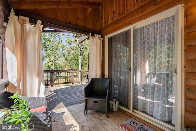 248 Wintergreen Dr, Luray, VA 22835 - view of wooden deck