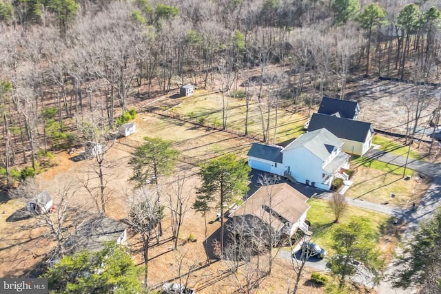 drone / aerial view