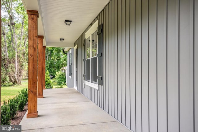 Pine Harbour Dr, Mineral, VA 23117 - view of patio / terrace featuring covered porch