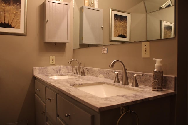 581 Oak Grove Church Rd, Waynesboro, VA 22980 - bathroom with double vanity