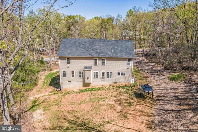 1909 Artillery Ridge Rd, Fredericksburg, VA 22408 - view of subject property featuring a forest