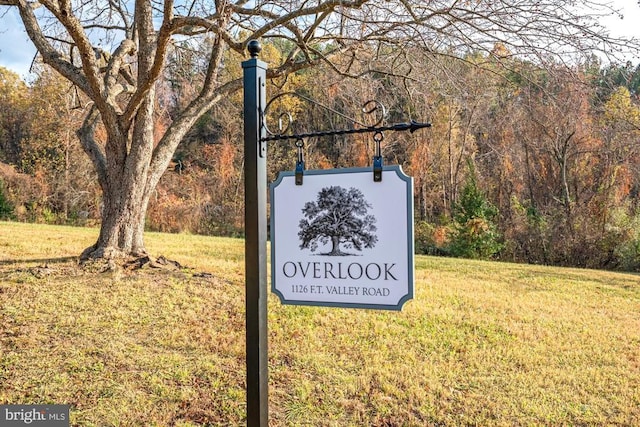 1126 F T Valley Rd, Sperryville, VA 22740 - exterior view of a wooded view