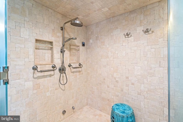 1126 F T Valley Rd, Sperryville, VA 22740 - full bathroom with tiled shower