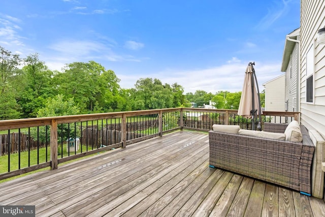 5014 Godwins Landing Dr, Remington, VA 22734 - view of wooden terrace