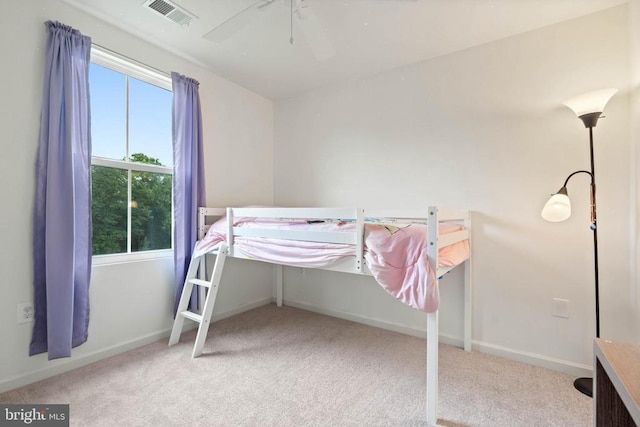 5014 Godwins Landing Dr, Remington, VA 22734 - carpeted bedroom featuring ceiling fan and baseboards