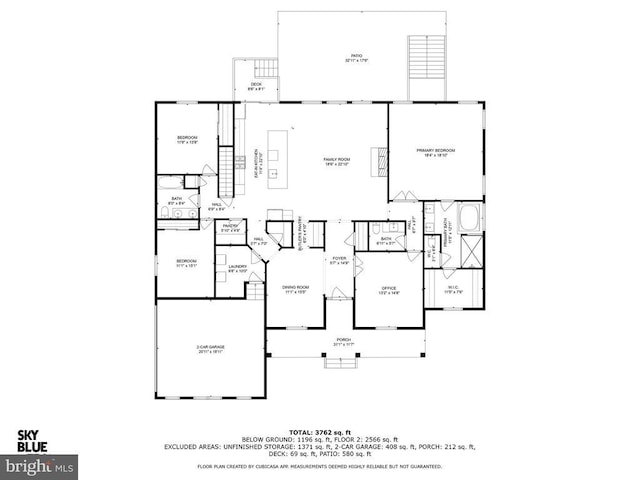 11726 Robin Woods Cir, Spotsylvania, VA 22551 - home floor plan