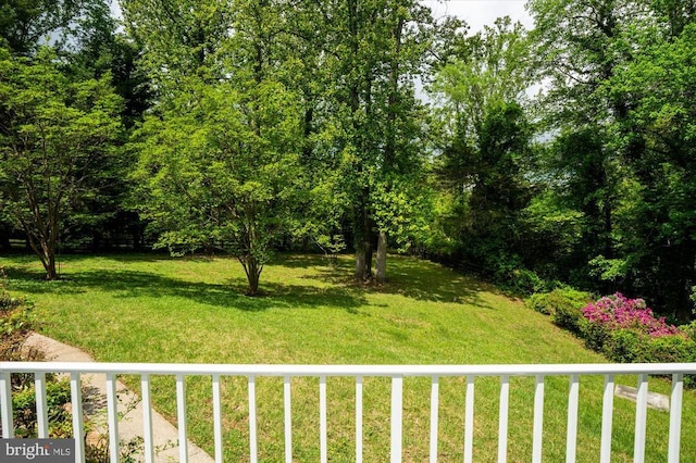 view of yard