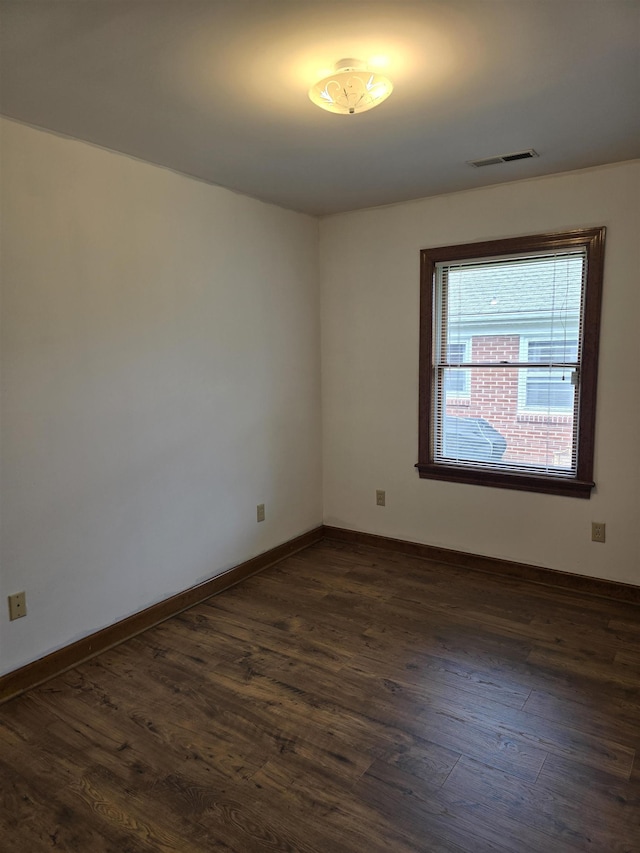 405 Linden Ave S Unit 1, Waynesboro, VA 22980 - unfurnished room with dark wood finished floors and baseboards