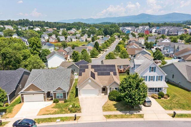 233 Overview St, Waynesboro, VA 22980 - aerial perspective of suburban area featuring mountains