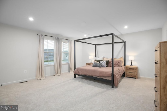 2213 Ruffins Reserve Way, Fredericksburg, VA 22408 - bedroom featuring carpet, baseboards, and recessed lighting