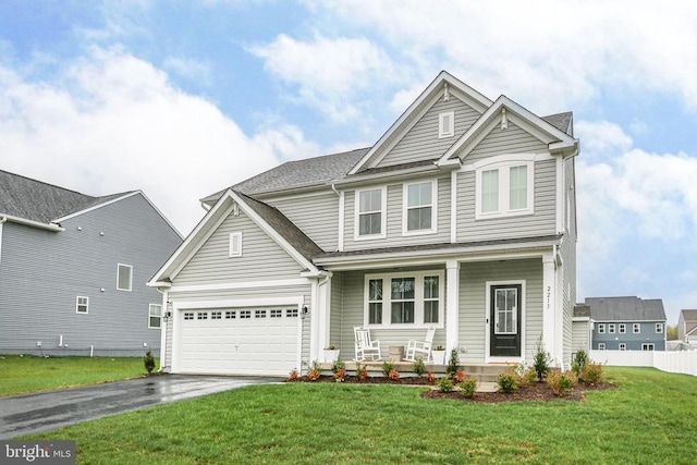 2213 Ruffins Reserve Way, Fredericksburg, VA 22408 - view of front of home featuring covered porch and driveway
