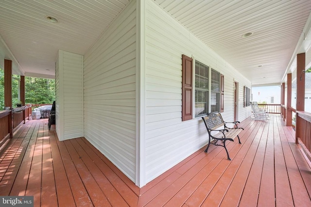 102 Oak Knoll Pl, Bumpass, VA 23024 - view of wooden porch