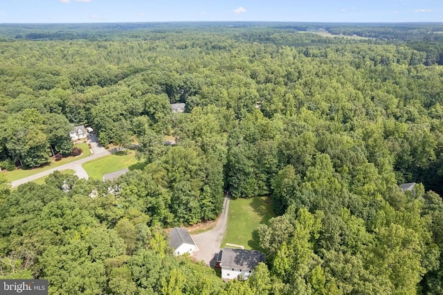 102 Oak Knoll Pl, Bumpass, VA 23024 - view of property location featuring a heavily wooded area