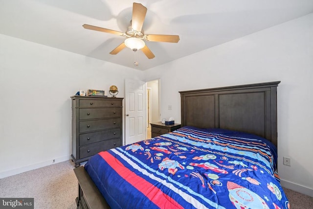 102 Oak Knoll Pl, Bumpass, VA 23024 - bedroom featuring a ceiling fan and carpet