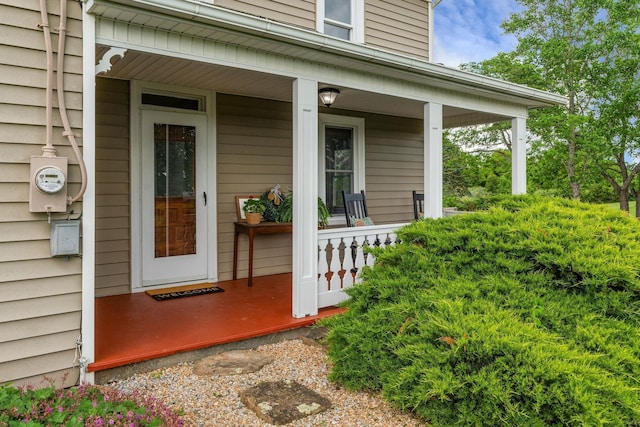 199 Hermitage Rd, Staunton, VA 24401 - view of exterior entry featuring covered porch