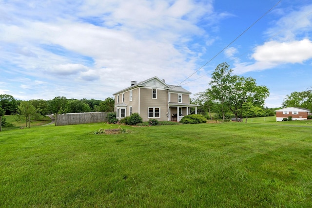 199 Hermitage Rd, Staunton, VA 24401 - rear view of property with a chimney