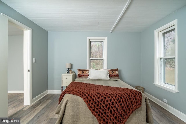 1121 Monacan Trail Rd, Charlottesville, VA 22903 - bedroom with wood finished floors and baseboards