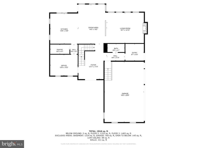9937 Talley Rd, Spotsylvania, VA 22553 - view of property floor plan