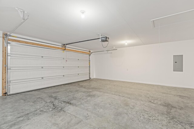 21 Upland Ct, Stuarts Draft, VA 24477 - garage with electric panel and a garage door opener