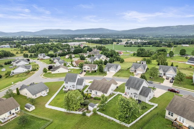 21 Upland Ct, Stuarts Draft, VA 24477 - aerial view of residential area featuring mountains