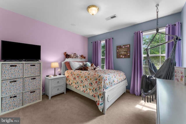  - bedroom with carpet flooring