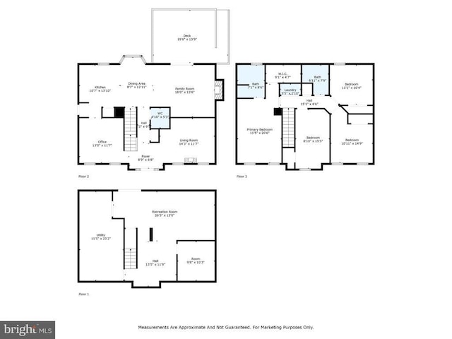  - view of floor plan / room layout