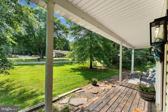  - porch with a lawn