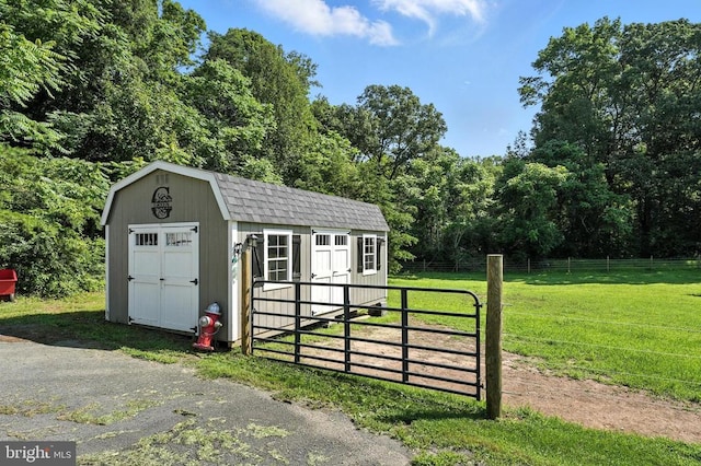  - view of shed