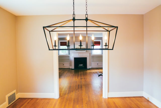 844 Lyndhurst Rd, Waynesboro, VA 22980 - hallway featuring baseboards and wood-type flooring