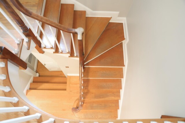 844 Lyndhurst Rd, Waynesboro, VA 22980 - stairs with baseboards