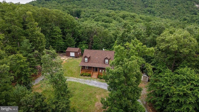 159 Park View Ln, Shenandoah, VA 22849 - view of subject property featuring a heavily wooded area