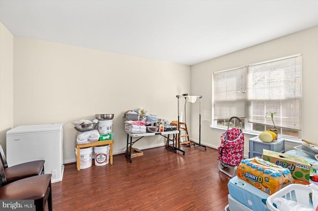 1745 Finley Dr, Culpeper, VA 22701 - game room featuring wood finished floors and baseboards